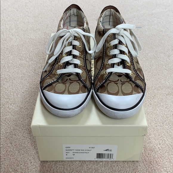 Coach Barrett sneakers size 9 - Picture 1 of 8